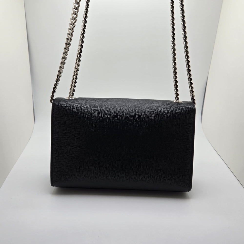 Yves Saint Laurent YSL Kate small grain de poudre textured shoulder satchel - Picture 5 of 15